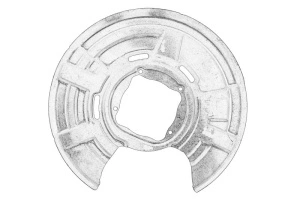Protectie disc frana Stanga Spate BMW 5, 6, 6 GRAN COUPE 2009-2018 - (F10; F11; F12; F13; F06) - Original OE