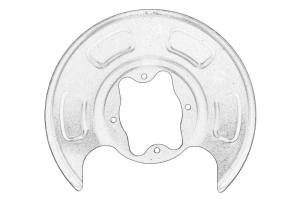 Protectie disc frana Stanga Spate HYUNDAI I10 I, I10 II dupa 2007 - Original OE