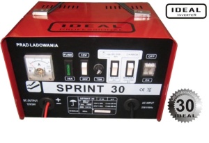 Redresor curent Incarcator acumulatori 12 24 V acumulatori cu acid Sprint 30 IDEAL