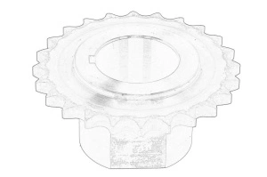 Roata dintata arbore cotit HYUNDAI ACCENT III, I10 I, I20 I 2005-2019 - Original OE