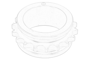 Roata dintata arbore cotit HYUNDAI I30, I40 I, IX20 dupa 2010 - (lant de distributie) - Original OE