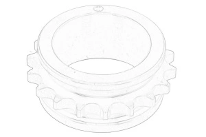 Roata dintata arbore cotit HYUNDAI I30, I40 I, IX20 dupa 2010 - (lant de distributie) - Original OE