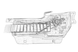 Semnalizator oglinda laterala Dreapta SKODA FABIA IV dupa 2021 - (transparent) - Original OE