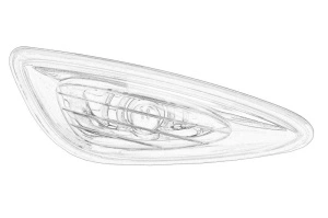 Semnalizator Stanga KIA CEED dupa 2018 - (transparent, WY5W) - Original OE