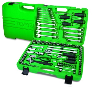 Set chei diferite tipuri si marimi 96 piese TOPTUL - Img 1