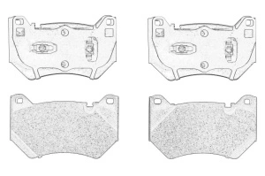 Set placute frana Fata AUDI Q5 dupa 2016 - Original OE