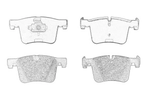 Set placute frana Fata BMW 3 2011-2018 - (F30, F80) - Original OE