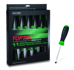 Set surubelnite 11 buc TOPTUL