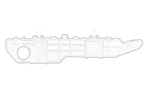 Suport bara Stanga Fata KIA CEE'D 2012-2018 - (latura, plastic) - Original OE