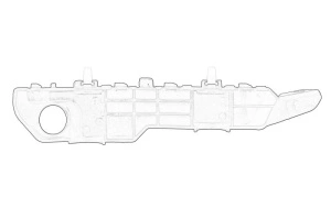 Suport bara Stanga Fata KIA CEE'D 2012-2018 - (latura, plastic) - Original OE