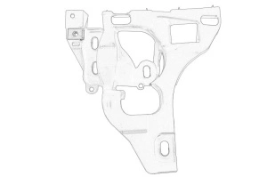 Suport bara Stanga Fata OPEL ADAM 2012-2019 - (plastic) - Original OE