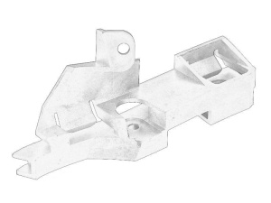 Suport ghidaj bara Dreapta Fata BMW Seria 3 2000-2007 - (E46) - Original OE - Img 2