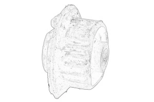 Suport trapez Stanga/Dreapta Spate MERCEDES VANEO 2002-2005 - (Spate; 414) - Original OE