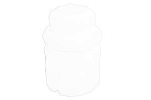 Tampon cauciuc suspensie Stanga/Dreapta Fata MAZDA CX-3 dupa 2015 - Original OE
