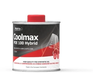 Ulei instalatie climatizare PAG 100, 0,25L 1 buc, tip refrigerant R1234yf/R134a, service masini hibride, PAG 100, a/C pentru toate modelele de statie incarcare AC MATRIX