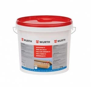 Adeziv pentru lemn D3 1200 mPas 12 kg WURTH