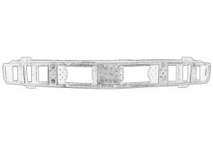 Armatura bara Fata SKODA OCTAVIA III dupa 2012 - (absorber) - Original OE