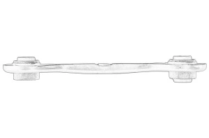 Brat suspensie roata Stanga/Dreapta Spate FORD FOCUS IV, KUGA III dupa 2018 - (inferior, longitudinal) - Original OE