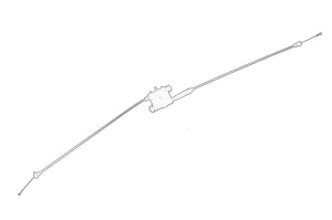 Cablu capota motor AUDI Q3 2011-2018 - (mijloc) - Original OE