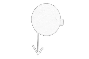 Capac carlig remorcare Fata HYUNDAI I30 2012-2014 - Original OE
