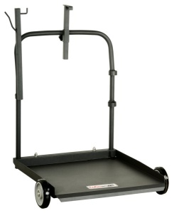Carucior butoaie 180-220l pt kituri de lubrifiere si gresare, 4 roti (2 pivotante + 2 fixe) PROFITOOL