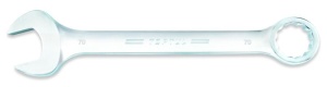 Cheie cleste combinat, 15 °, dimensiune metrica: 65 mm, marime: 65, lungime: 699mm, final: satin cromat TOPTUL - Img 1