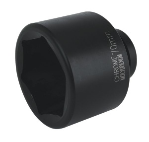 Cheie tubulara de impact 6-colturi 1", dimensiune 70mm SEALEY
