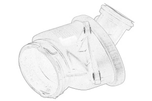 Conducta ulei turbina MERCEDES C 2007-2014 - (W204) - Original OE