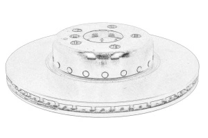 Disc frana Stanga/Dreapta Fata BMW 3, 5, X3 dupa 2016 - (G21, G81; G30, F90; G31; G01; G01, F97; G02, F98; G29) - Original OE