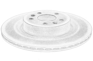 Disc frana Stanga/Dreapta Spate RENAULT AUSTRAL, ESPACE VI, RAFALE dupa 2022 - Original OE