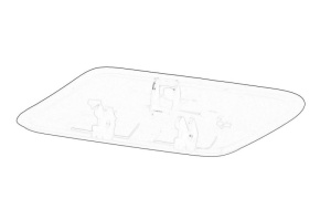 Diuza spalare faruri Dreapta Fata VOLVO S60 I 2000-2010 - Original OE - Img 3