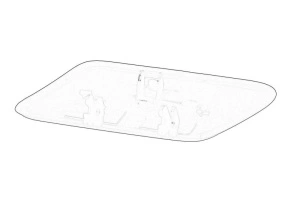 Diuza spalare faruri Dreapta Fata VOLVO S60 I 2000-2010 - Original OE - Img 3