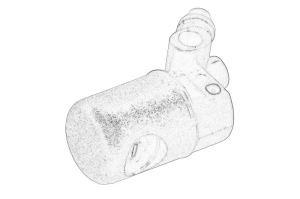 Diuza spalator parbriz Dreapta Fata OPEL MOKKA / MOKKA X 2012-2019 - Original OE