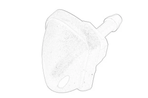 Diuza spalator parbriz Spate OPEL ASTRA H, ASTRA H/KOMBI, ZAFIRA B 2004-2015 - Original OE