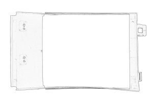 Element control debit aer DACIA DOKKER, DOKKER/MINIVAN, LODGY dupa 2012 - (pentru intercooler) - Original OE