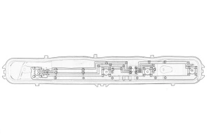 Element stop Stanga Spate FORD TRANSIT, TRANSIT V363 dupa 2006 - (priza bec) - Original OE