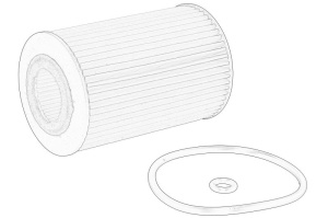 Filtru ulei MAN TGE; AUDI A1, A3, A4 ALLROAD B8 dupa 2007 - Original OE