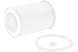 Filtru ulei MAN TGE; AUDI A1, A3, A4 ALLROAD B8 dupa 2007 - Original OE