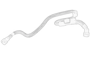 Furtun combustibil BMW 5 2010-2017 - (copie de rezerva; F10; F11) - Original OE
