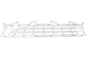 Grila Mijloc Fata OPEL ASTRA K, ASTRA K/KOMBI dupa 2015 - (grila radiatorului, negru) - Original OE
