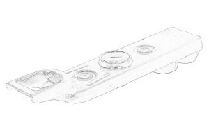 Inchizatoare capota MERCEDES SPRINTER 3, 5-T, SPRINTER 3-T dupa 2006 - (inferior; B906; B907, B910; B910, B907; W639) - Original OE