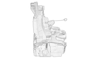 Incuietoare usa Stanga Fata SEAT AROSA; SKODA FABIA II, OCTAVIA II; VW LUPO I 1997-2014 - Original OE - Img 3