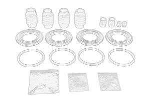 Kit reparare etrier / ISUZU Stanga/Dreapta Fata - Original OE