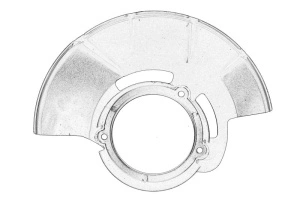 Protectie disc frana Dreapta Fata HYUNDAI TUCSON; KIA SPORTAGE II 2004-2012 - Original OE