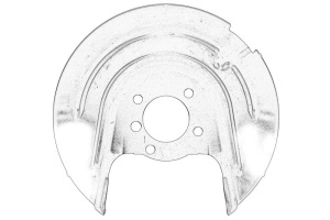 Protectie disc frana Dreapta Spate VW SEAT LEON, LEON SC, LEON ST 2012-2020 - Original OE
