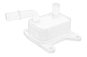 Radiator ulei DACIA LOGAN II, LOGAN MCV II, SANDERO II dupa 2016 - Original OE
