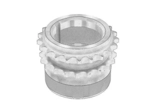 Roata dintata arbore cotit BMW 3, 5, 7 1999-2010 - (E46; E60; E61; E65, E66, E67; E83) - Original OE