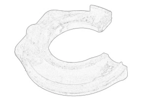 Saiba arc Spate BMW 1, 3 2011-2019 - (Dreapta/Stanga, inferior; F20; F30, F80; F31) - Original OE
