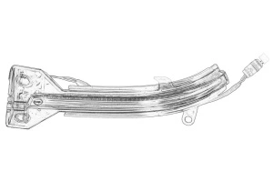 Semnalizator oglinda laterala Stanga BMW 5, 5 GRAN TURISMO, 6 2008-2018 - (F10; F11; F07; F12; F13; F01, F02, F03, F04) - Original OE