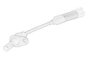 Senzor ABS ISUZU Stanga/Dreapta Spate - Original OE